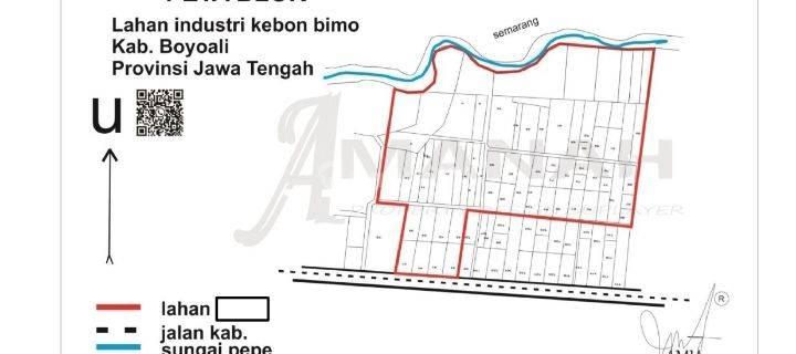 Lahan Industri Untuk Pabrik Dan Gudang 3,6 Ha Boyolali Jateng 1