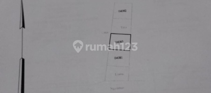Tanah 275m2 Untuk Rumah Ngaliyan SHM 1