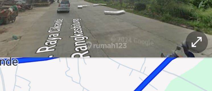 Tanah di pinggir jalan besar di Citeras Rangkasbitung 1