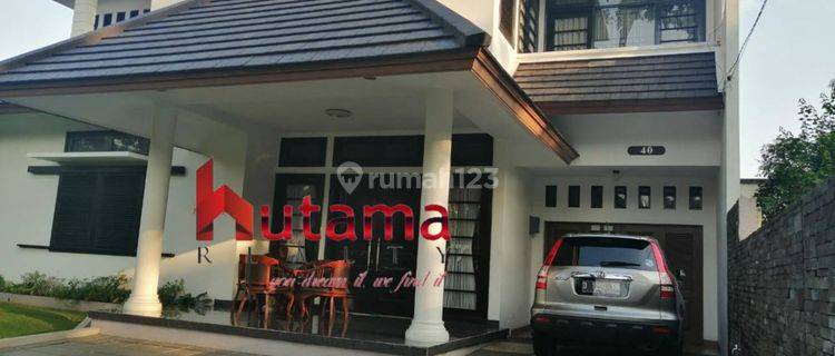 Rumah Lux 2 LT, Fully Furnished Sayap Riau dekat Gedung Sate, Bandung Pusat cocok utk Tinggal/Usaha 1