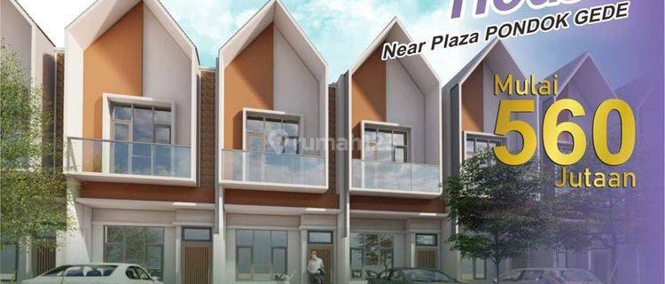 Di Jual Rumah Cluster Baru Siap Huni Di Jatimakmur Pondok Gede Bekasii 1