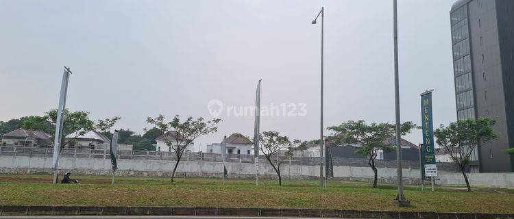 Disewakan Tanah/kavling komersial luas 1500meter di Gading Serpong 1