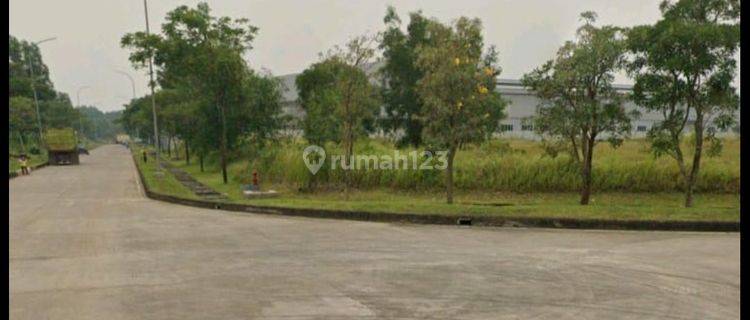 Disewakan Cepat Tanah Kavling Industri Green Land Tanah Kawsasan  Industrial Delta Mas Cikarang Kawasan Industri Delta Mas Cikarang Bekasi Siap Pakai, Luas 9100m2  1