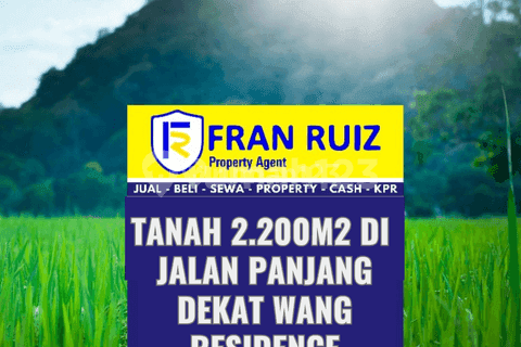 Rudy Cen Tanah Disewa Di Jalan Panjang 2.200M2 Dekat Apartmen Wang Residence 1