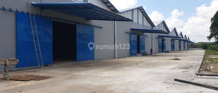 RUDY CEN Dijual Gudang di Palembang Ada 7 unit Gudang Gandeng, Bisa beli per unit 1