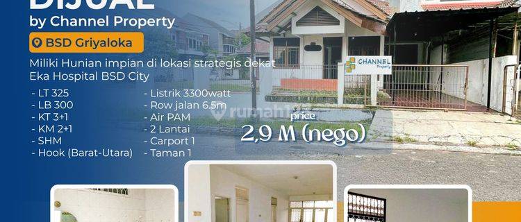 Dijual Cepat Rumah Siap Huni Griya Loka Bsd City, Vn 1