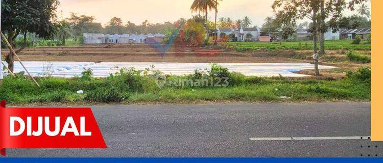 TANAH PINGGIR JALAN SLAWU DEKAT PUSAT KOTA JEMBER 1