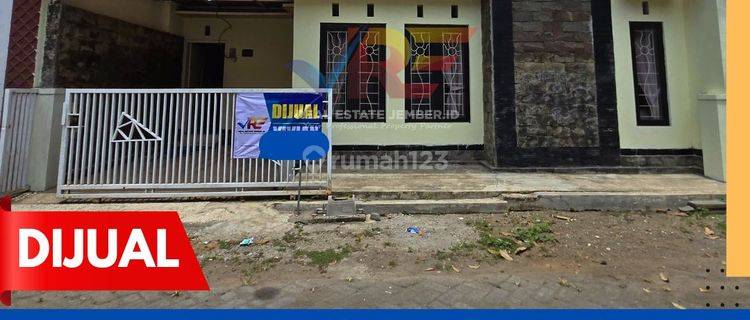 Rumah 2 Kavling Depan Belakang Di Perum Muktisari Este Jember 1