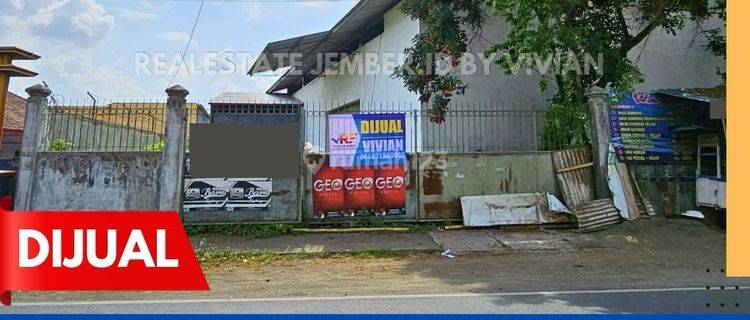 Gudang Dan Lahan Luas Di Rambipuji Jember 1