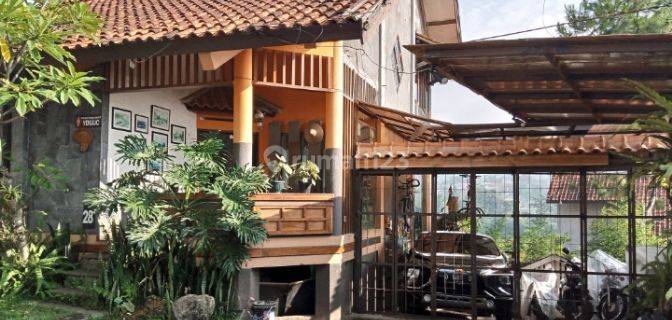 Rumah Villa 3 Lantai View Gunung Sejuk Asri Di Cigadung Bandung 1