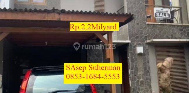 Dijual Murah Rumah 2lt Dekat Kampus Itb Cisitu Indah Dagobandung  1