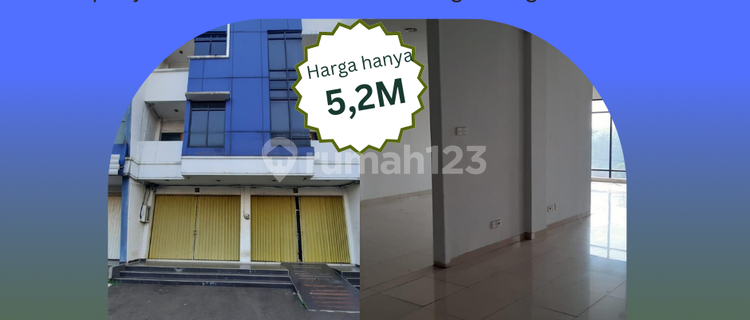 Shop house in Pancoran Mas, Depok, 2 units, 3 floors, 5 minutes to Grand Depok City. 1