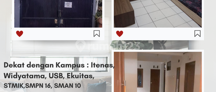 Strategic cheap house/boarding house 3 floors near Suci Street Cikutra Bandung 1