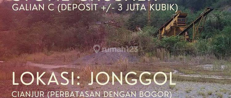 Lahan Jabar 14 Hektar SHM Untuk Tambang Galian C Stone Crusher Jonggol Bogor Bandung 1