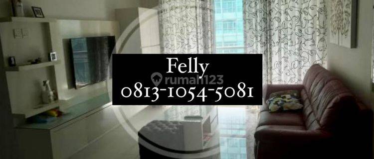 Apartemen Central Park Residence – 2Br+1 (82,5 m²) Fully Furnished, Middle Floor, 149 Juta/Tahun, Central Park, Jakarta Barat 1