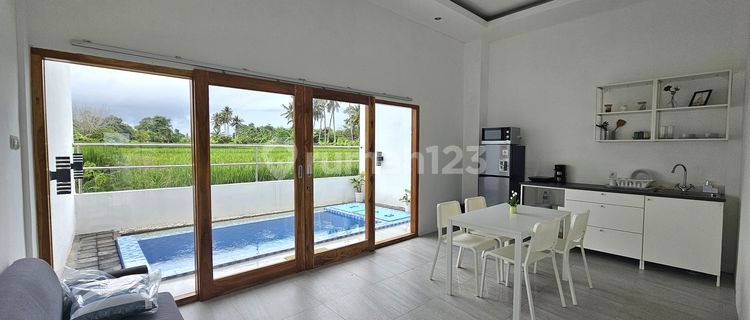 Villa Baru 2kamar Dengan View Sawah Serta Lingkungan Yang Tenang Di Sakah Ubud 1