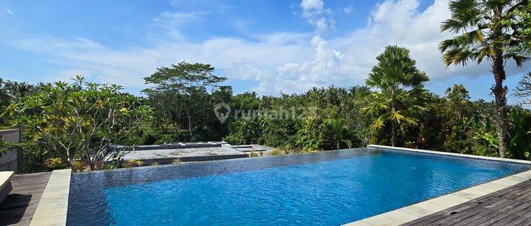 PRIVATE LUXURY VILLA UBUD BALI WITH BEST VIEW AND PRIVATE WATERFALL 1