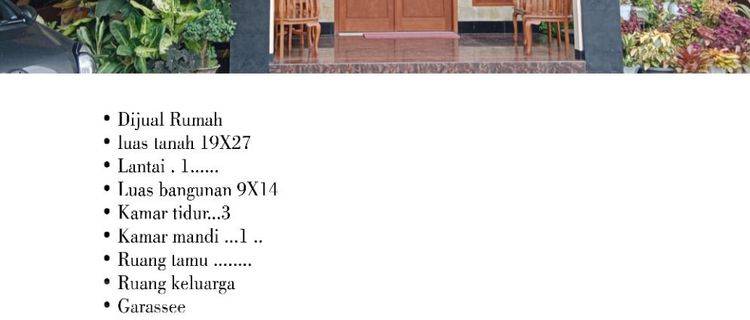 DIJUAL RUMAH DI BANDARKEDUNGMULYO JOMBANG 1