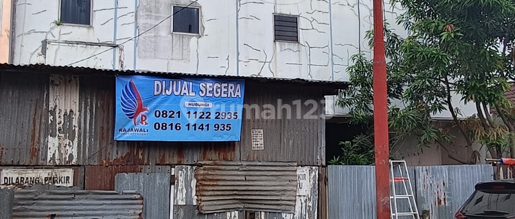 Dijual Cepat Gedung Kantor Dan Lahan Komersil Seberang Stasiun Krl Tangerang 1