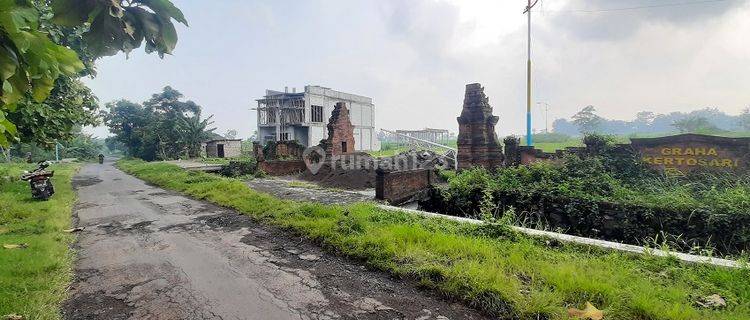 Tanah Jl Raya Kertosari Kutorejo Mojokerto Dijual Murah Cepat B.u 1