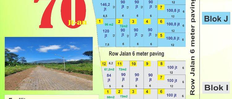 Promo Tanah Kavling Murah Vila Bukit Pinus Ketindan Lawang Malang 1