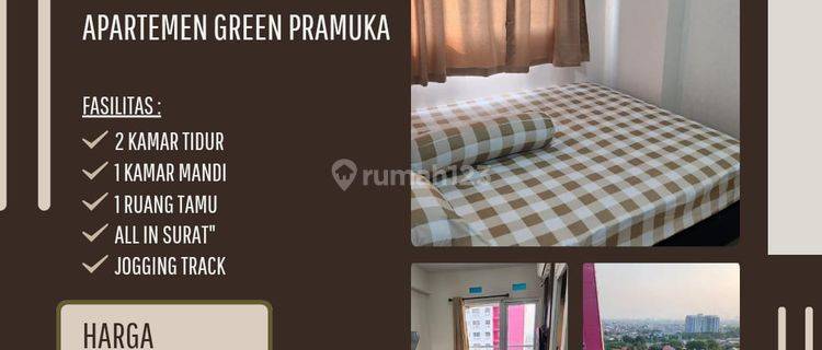 Apartement Green Pramuka City 2 BR Siap Huni 1