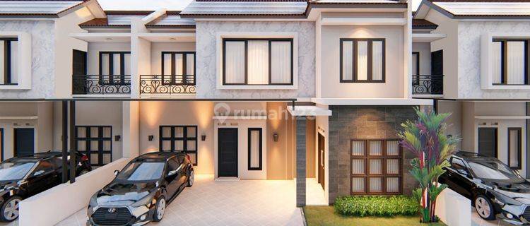 Rumah cantik 2 lantai town house di Nusukan Banjarsari solo  1