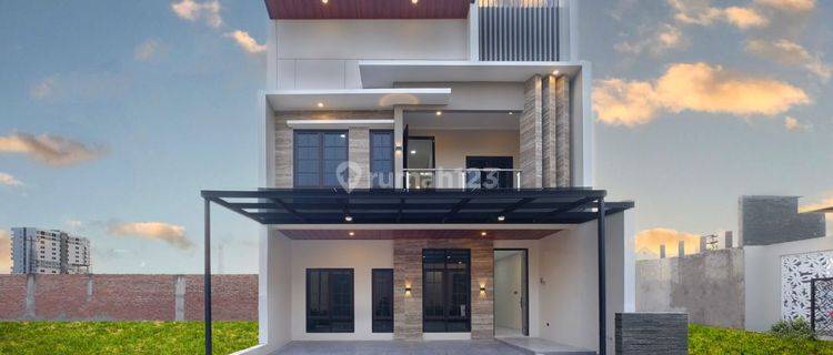 Rumah 2 Lantai minimalis cluster UMS di Pabelan Kartasura 1