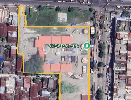 Tanah. 1,1 Ha, Dekat Simpang Jl. Aksara, Medan Perjuangan 1