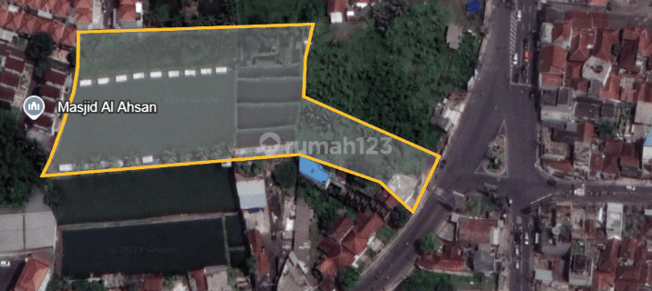 Tanah Shm 7.797 m² Strategis Depan Simpang Padayungan, Tugujaya 1