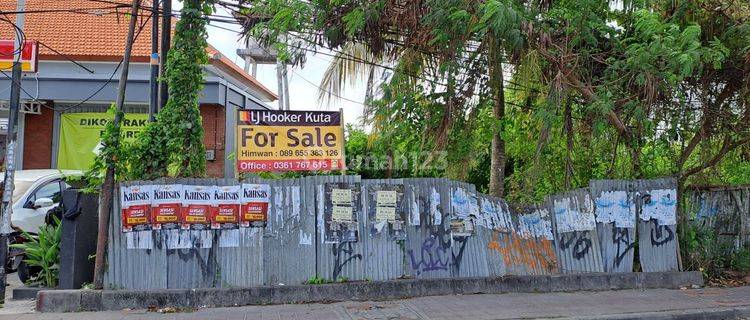 Tanah di Jalan Utama Batu Belig Hanya 5 Menit Ke Cafe Del Mar Canggu 1