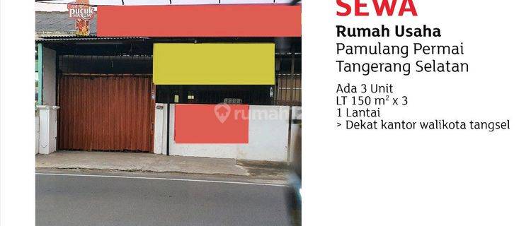 Rumah Usaha Pamulang Permai Tanggerang Selatan 1