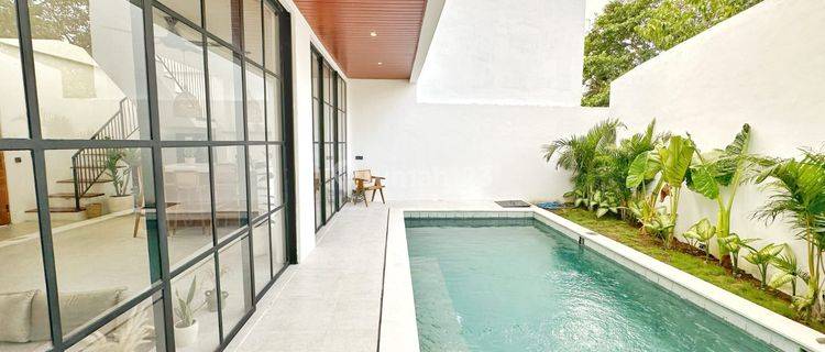 Guarantee High Roi Brand New Mediteranean 3BR Villa Tumbak Bayuh Cepaka Tabanan Bali Open Air Concept Good Rental 1