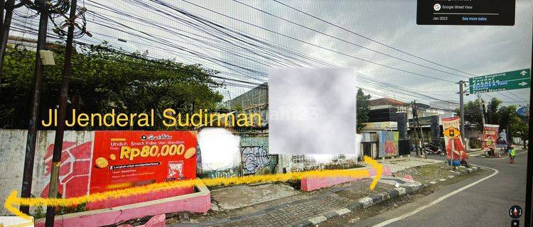 Tanah Di Jl Jend Sudirman  Bawah Njop 1