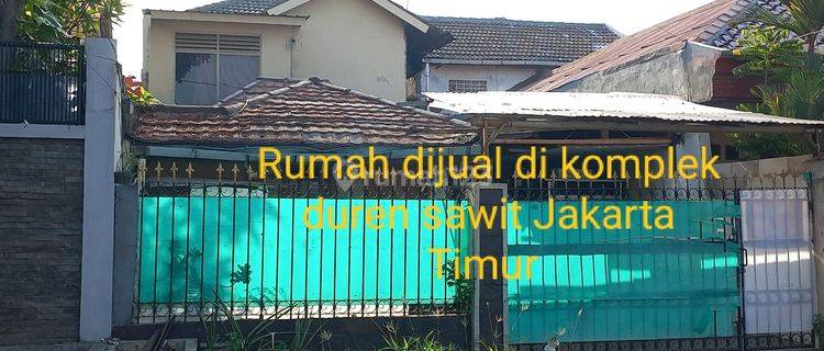 Rumah Luas Murah Setrategis Komplek Duren Sawit  1