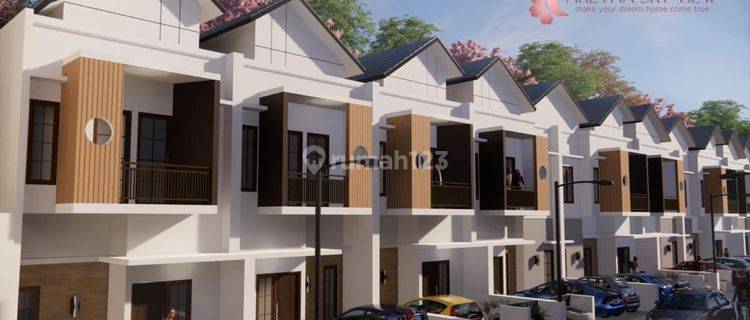 Rumah modern minimalis di banyumanik 2 Lantai 1