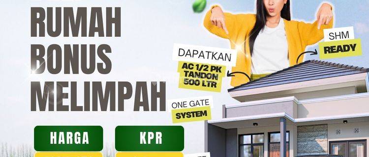 Rumah Baru Tipe 36 Di Pudak Payung  1