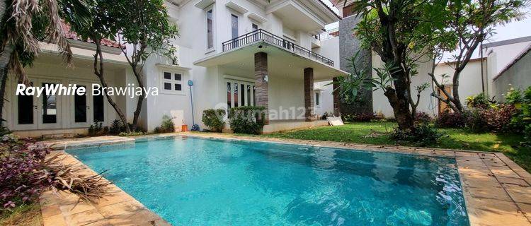 Cilandak Barat - Rumah Disewakan Furnished Dan Privat Pool Dekat Mrt Cipete 1