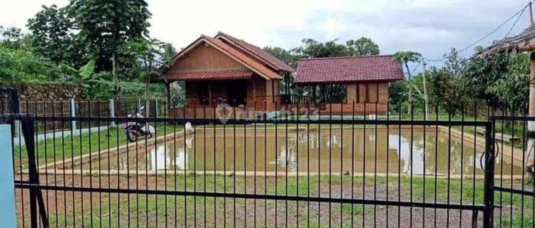 Rumah Villa Di Cimanggu Parakan Muncang Shm Ada Kolam Mancing  1