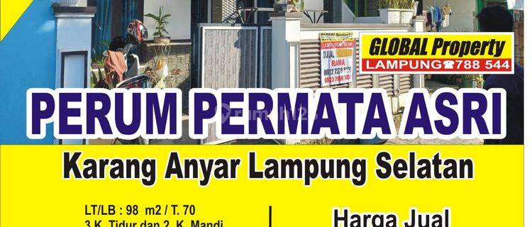 Rumah Bagus Minimalis Dalam Komplek Perum Permata Asri 1