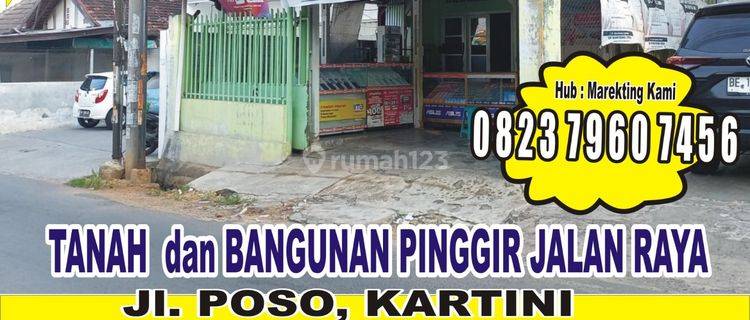 Rumah Pinggir Jalan Tengah Kota Cocok Untuk Usaha 1