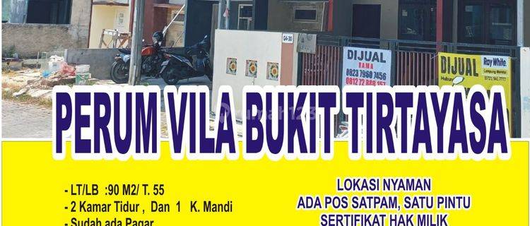 Rumah Dalam Komplek Perum Vila Bukit Tirtayasa Siap Huni 1