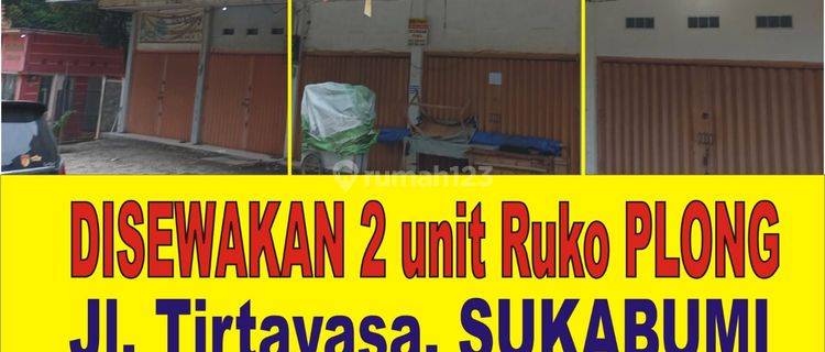 2 unit ruko gandeng di tirtayasa cocok untuk toko, kantor, gudang 1