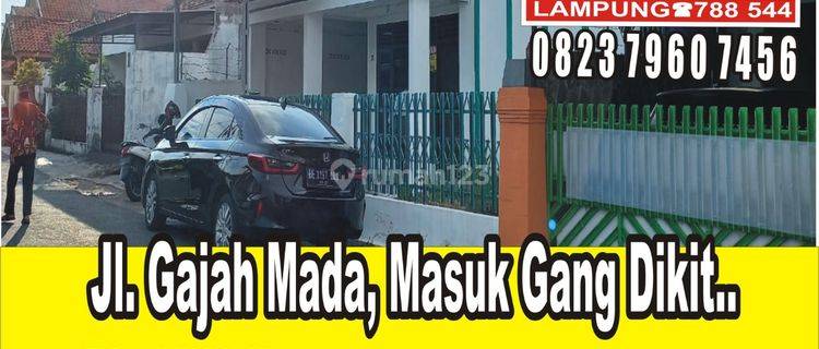 Rumah di Jl. Gajah Mada Dekat Rs Gajah Mada Siap Pakai 1