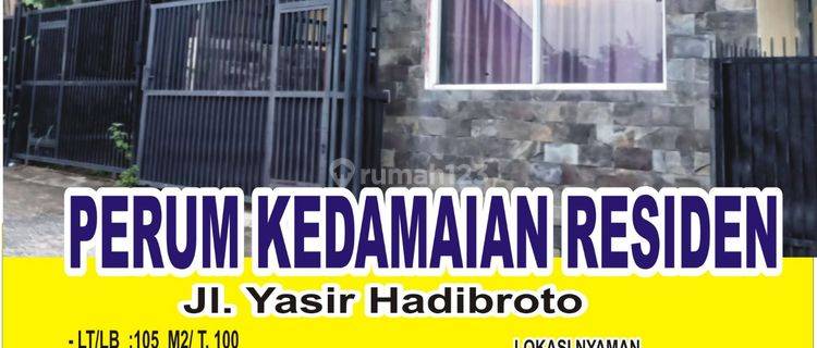 Rumah dalam komplek  perum Kedamaian residen siap huni 1