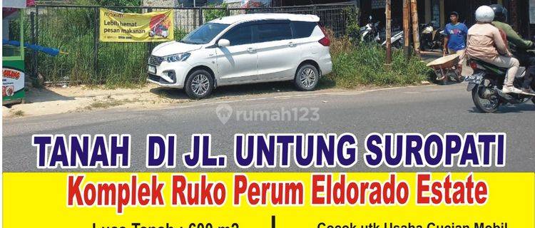 Tanah di Pinggir Jalan Untung Suropati Cocok Untuk Usaha 1