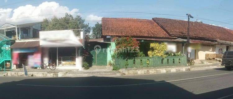 Dijual Tanah Dan Bangunan Rumah + Kios Pinggir Jalan di Banjarnegara 1