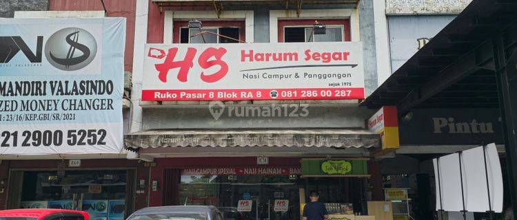Ruko pasar 8 Alam Sutera  6x12 Hook 2Lantai 1