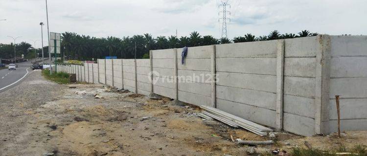 Dijual Lahan Komersiil Dgn Lokasi Strategis Didekat Pintu Tol Pakanbaru Dumai 1