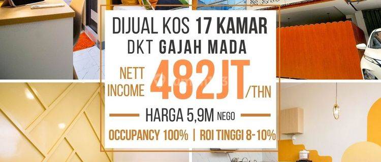 Investasi Langka Kost Exclusive Baru Dekat Gajah Mada Jakarta Pusat 1